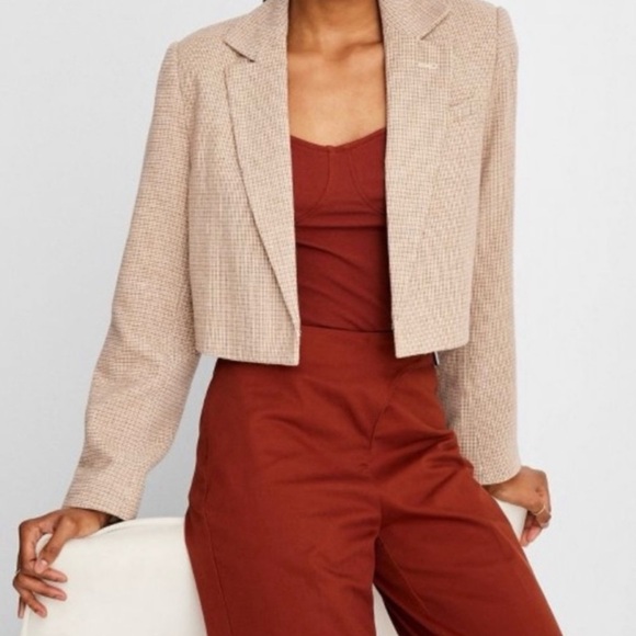 Future Collective Reece Blutstein wool blend crop jacket - Picture 9 of 9